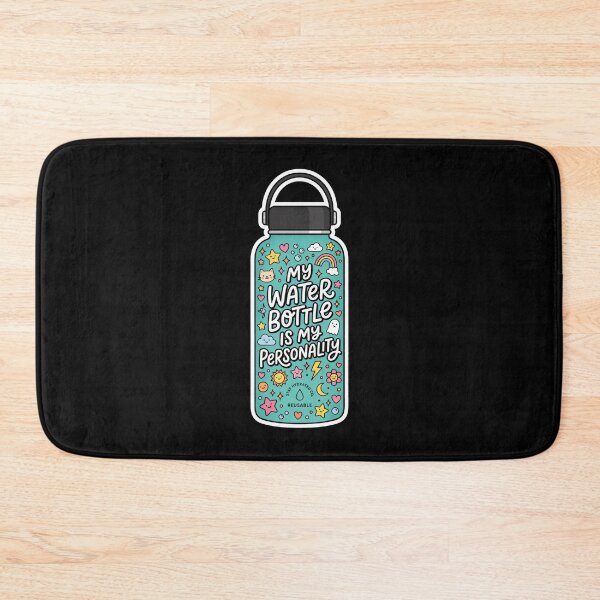 Item preview, My Water Bottle Is My Personality Kawaii Aesthetic Hydration designed and sold by SplashTastic.