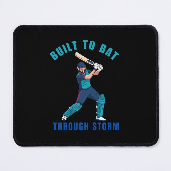 Item preview, Cricket Batsman - Built to Bat Through the Storm designed and sold by LoudVictory.