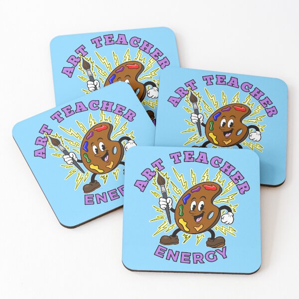 Item preview, Art Teacher Energy  designed and sold by Kate Miller Illustrator.