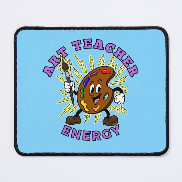 Item preview, Art Teacher Energy  designed and sold by Kate Miller Illustrator.