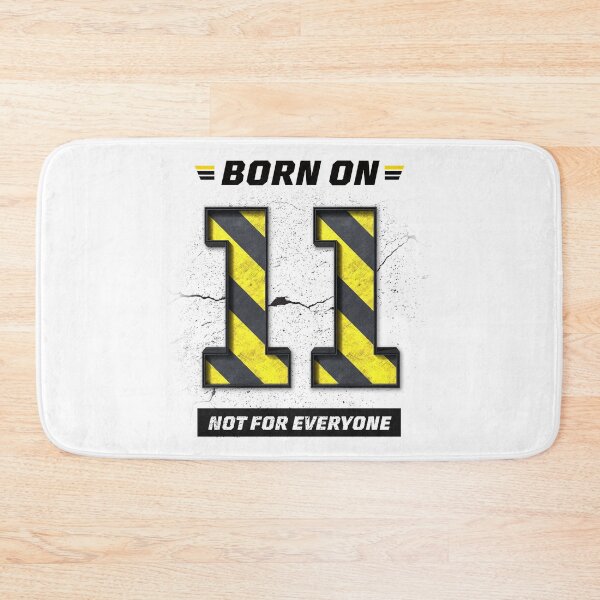 Item preview, Born on 11 Not For Everyone – Birthday Number 11 Shirt, Exclusive Attitude Design, Bold Grunge Streetwear designed and sold by amareshdas008.