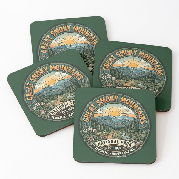 Item preview, Great Smoky Mountains  designed and sold by CattlettArt.