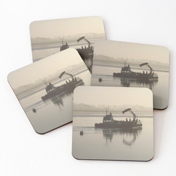 Item preview, Dredging The River Deben (4) designed and sold by wiggyofipswich.