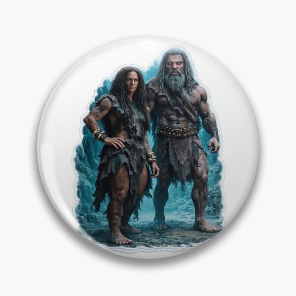 Item preview, Fantasy Viking Warriors in Snowy Landscape designed and sold by Farheen786.