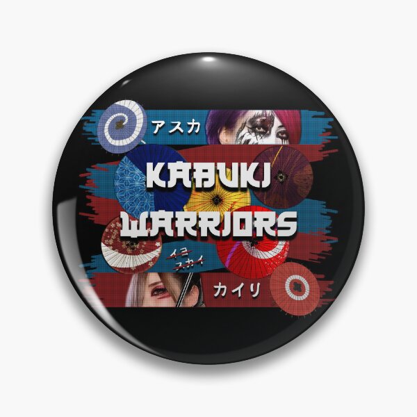 Item preview, Kabuki Warriors Eyes - Black designed and sold by Vonivon.