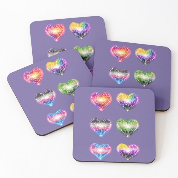 Item preview, HEARTS ON FIRE – STREAKS OF PRIDE - IYKYN COMMUNITY VIBES⚡✨ – LOVE BURST EDITION- ROYAL BACKGROUND designed and sold by WheelieGdArt.
