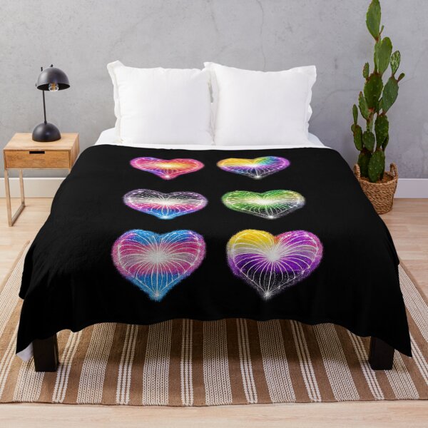 Item preview, HEARTS ON FIRE – STREAKS OF PRIDE - IYKYN COMMUNITY VIBES⚡✨ – LOVE BURST EDITION- DARK BACKGROUND designed and sold by WheelieGdArt.