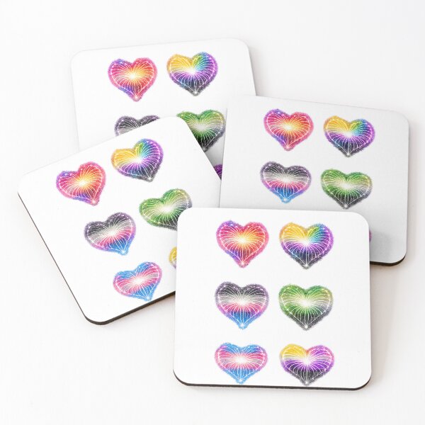 Item preview, HEARTS ON FIRE – STREAKS OF PRIDE - IYKYN COMMUNITY VIBES⚡✨ – LOVE BURST EDITION- ANY BACKGROUND designed and sold by WheelieGdArt.
