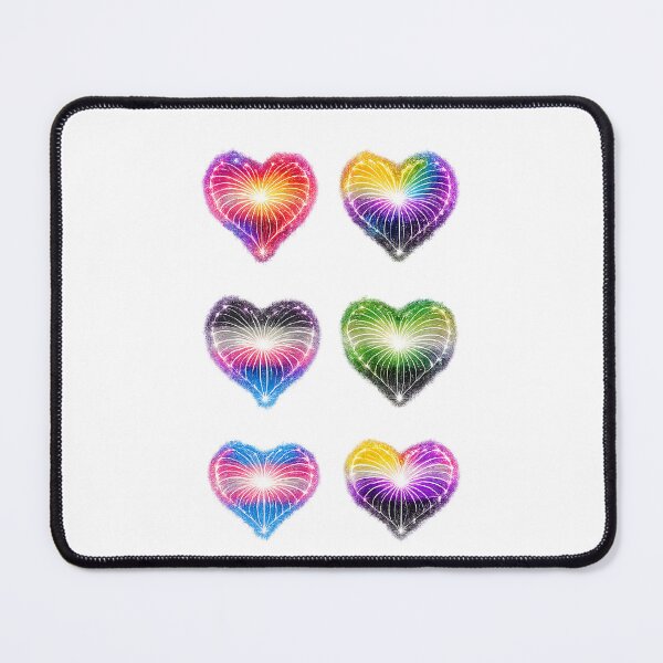 Item preview, HEARTS ON FIRE – STREAKS OF PRIDE - IYKYN COMMUNITY VIBES⚡✨ – LOVE BURST EDITION- ANY BACKGROUND designed and sold by WheelieGdArt.