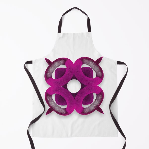 Item preview, Symmetric Interlocking Magenta Torus Fractal Design designed and sold by blacK1982White.