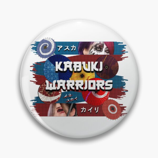 Item preview, Kabuki Warriors Eyes - White designed and sold by Vonivon.
