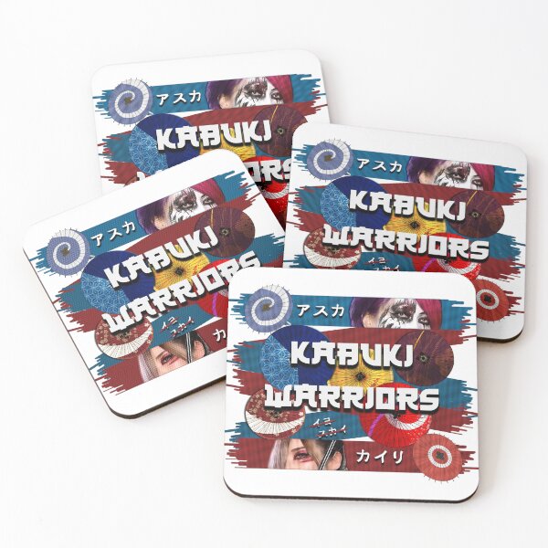 Item preview, Kabuki Warriors Eyes - White designed and sold by Vonivon.