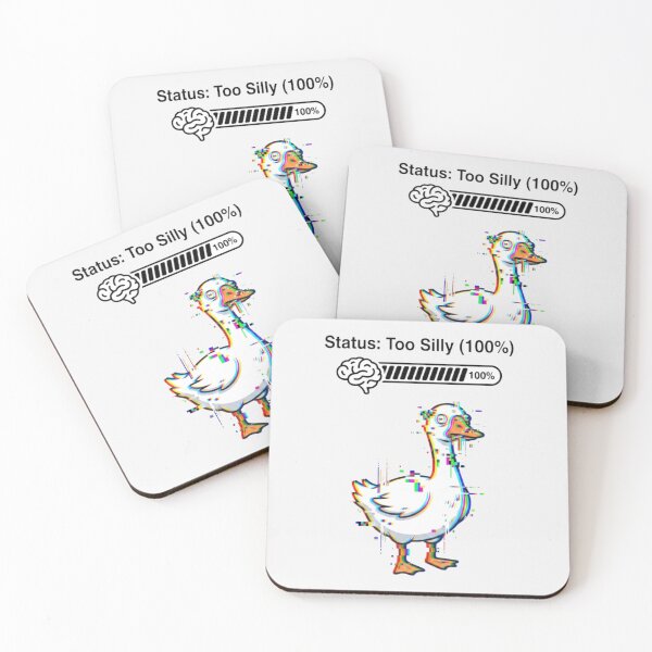 Item preview, Status: Too Silly (100%) Funny Goose Lover Humor designed and sold by Covent Vaughn.