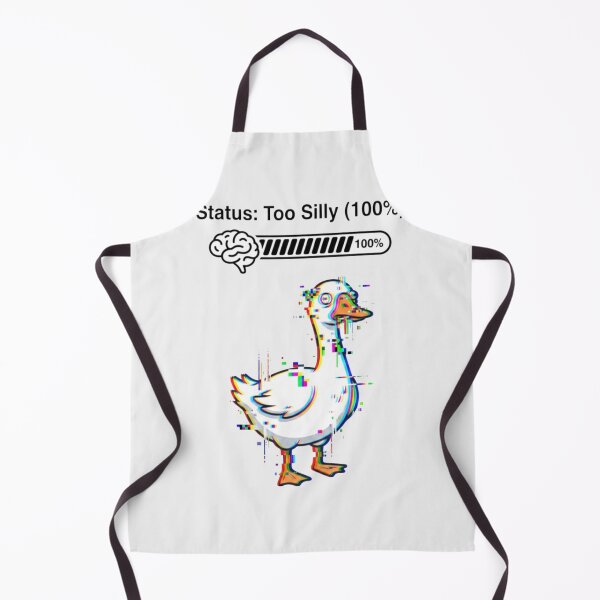 Item preview, Status: Too Silly (100%) Funny Goose Lover Humor designed and sold by Covent Vaughn.