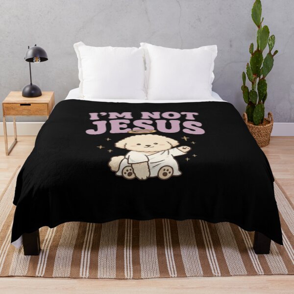 Item preview, funny dog jesus meme aesthetic designed and sold by bosamji.