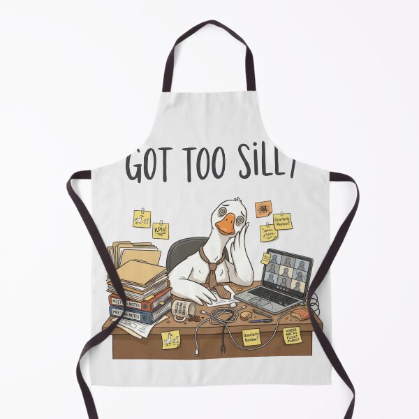 Item preview, Got Too Silly Office Worker Goose Corporate Professional Stress Humor designed and sold by Covent Vaughn.