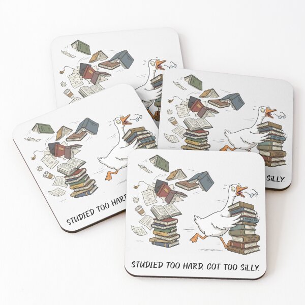Item preview, Studied Too Hard. Got Too Silly. Academic Student Bookworm Humor. designed and sold by Covent Vaughn.
