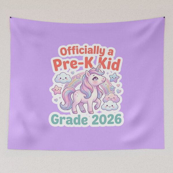 Item preview, Pre-K Princess 2026 Unicorn Cute Girls School designed and sold by Im-Ara.