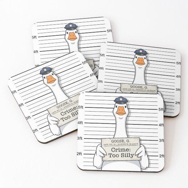 Item preview, Goose, G. Crime: Too Silly Untitled Goose Game Funny Meme Gamer designed and sold by Covent Vaughn.