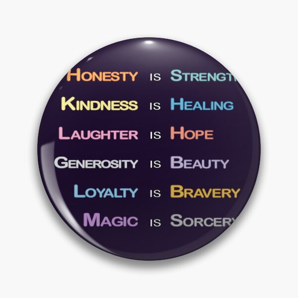 Item preview, The Elements of the Pillars of Friendship - My Little Pony friendship is magic MLP MLPFIS ponies brony designed and sold by astroantlers.