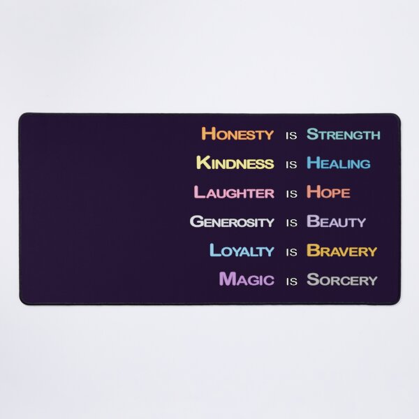 Item preview, The Elements of the Pillars of Friendship - My Little Pony friendship is magic MLP MLPFIS ponies brony designed and sold by astroantlers.