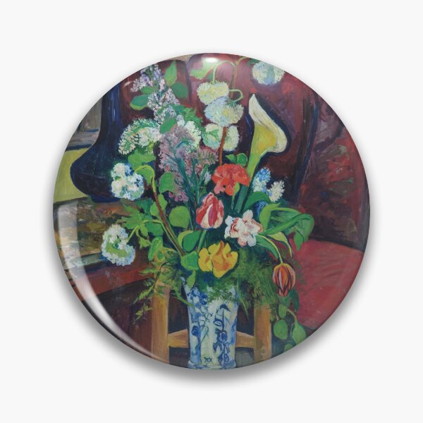 Item preview, Vase of Flowers on a Chair, 1927 — Suzanne Valadon designed and sold by L'Atelier 1888.