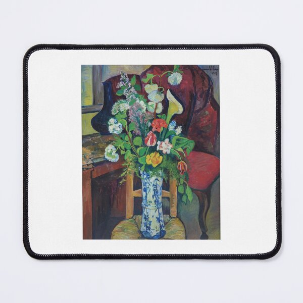 Item preview, Vase of Flowers on a Chair, 1927 — Suzanne Valadon designed and sold by L'Atelier 1888.