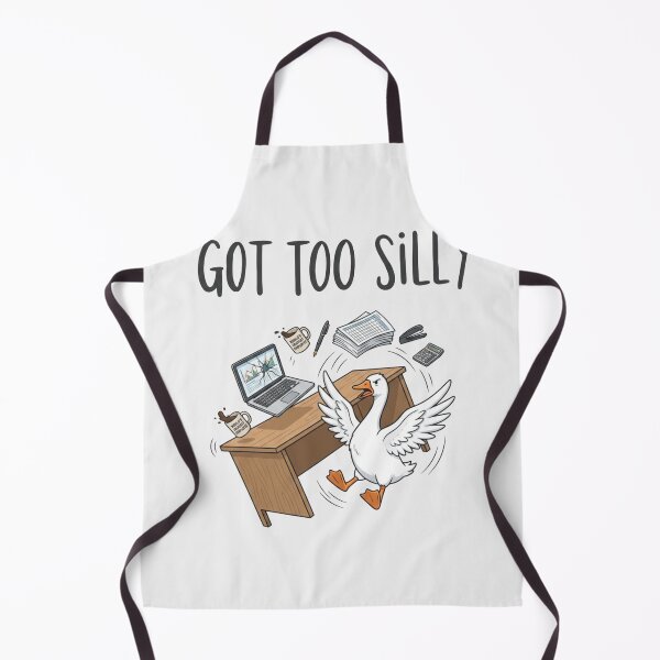 Item preview, Got Too Silly Funny Goose Office Worker Humor designed and sold by Covent Vaughn.