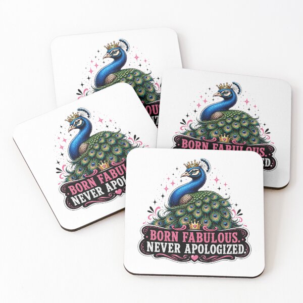 Item preview, Funny Peacock Sticker Sassy Gift For Her Bold Woman designed and sold by Gentlestate.