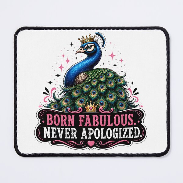 Item preview, Funny Peacock Sticker Sassy Gift For Her Bold Woman designed and sold by Gentlestate.