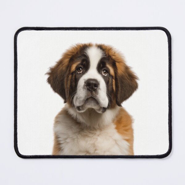 Item preview, Adorable Saint Bernard pup for Cute Saint Bernard puppy lovers designed and sold by LazyOwlStore.