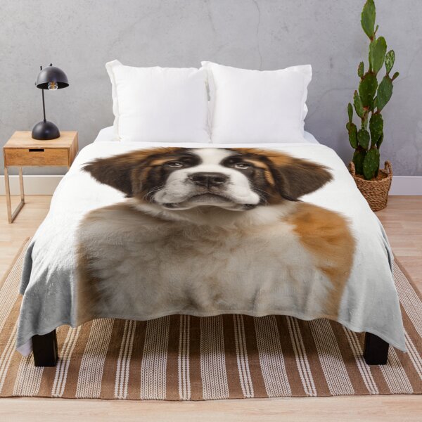 Item preview, Adorable Saint Bernard pup for Cute Saint Bernard puppy lovers designed and sold by LazyOwlStore.