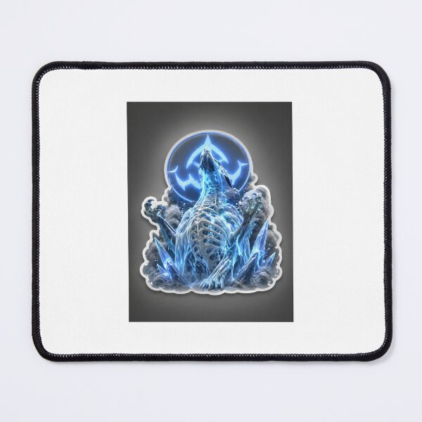 Item preview, Glowing Spectral Wolf with Magic Aura designed and sold by Farheen786.