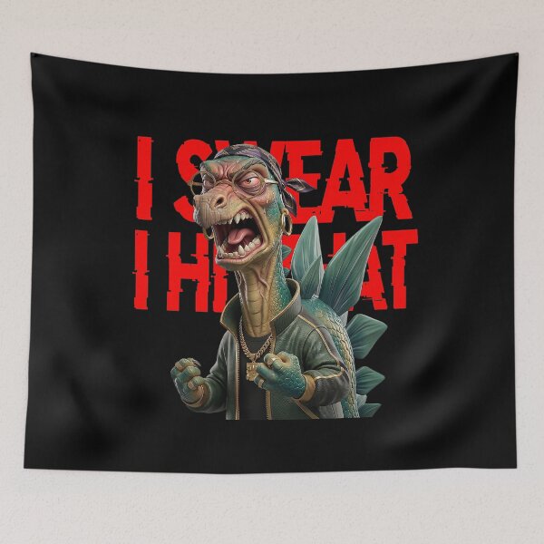 Item preview, I Swear I Hit That Stegosaurus Rage designed and sold by TheCalmEdit.