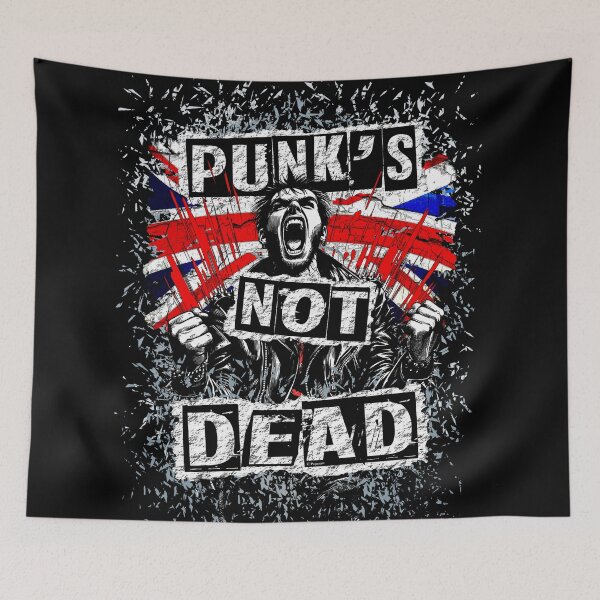 Item preview, PUNK'S NOT DEAD designed and sold by Paparaw.