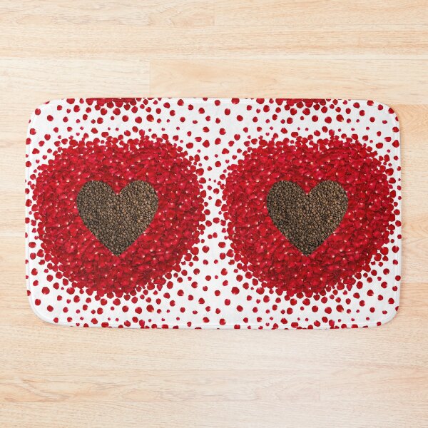 Item preview, Heart made of beans, thousands of rose petals designed and sold by Marcu Ioachim.