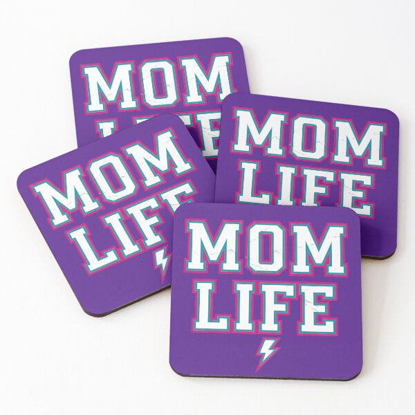 Item preview, Mom Life Varsity Retro Design designed and sold by Teeny Quities.