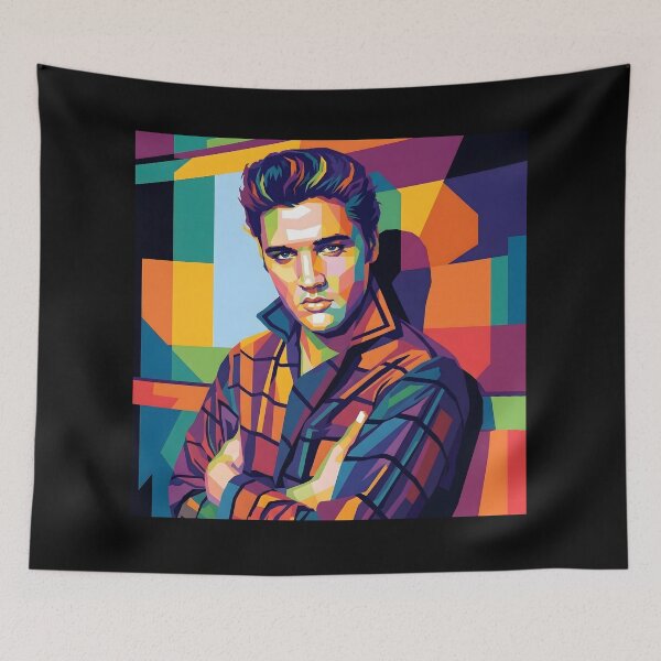 Item preview, Elvis Presley wpap pop art  designed and sold by Superkent.