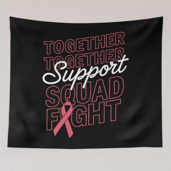 Item preview, Breast Cancer Awareness Support Squad We Fight Together designed and sold by PunkNation-Arts.