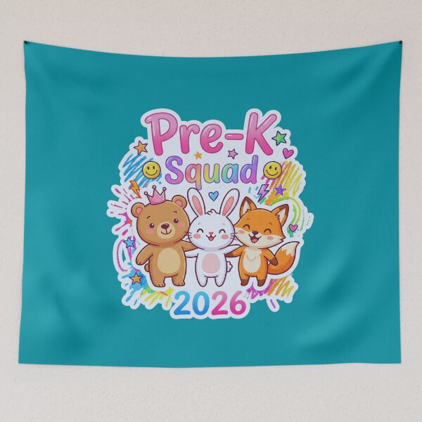 Item preview, Pre-K Squad 2026 Cute Animal Friends Kids designed and sold by Im-Ara.