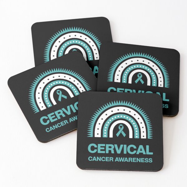 Item preview, Cervical Cancer Awareness Teal and White Ribbon designed and sold by PunkNation-Arts.