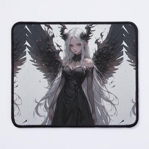 Item preview, Gothic anime angel woman designed and sold by ArtsJulian.
