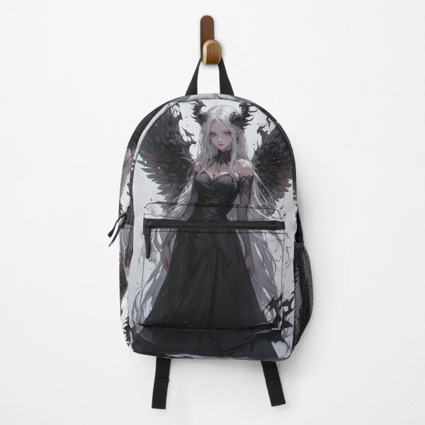 Item preview, Gothic anime angel woman designed and sold by ArtsJulian.
