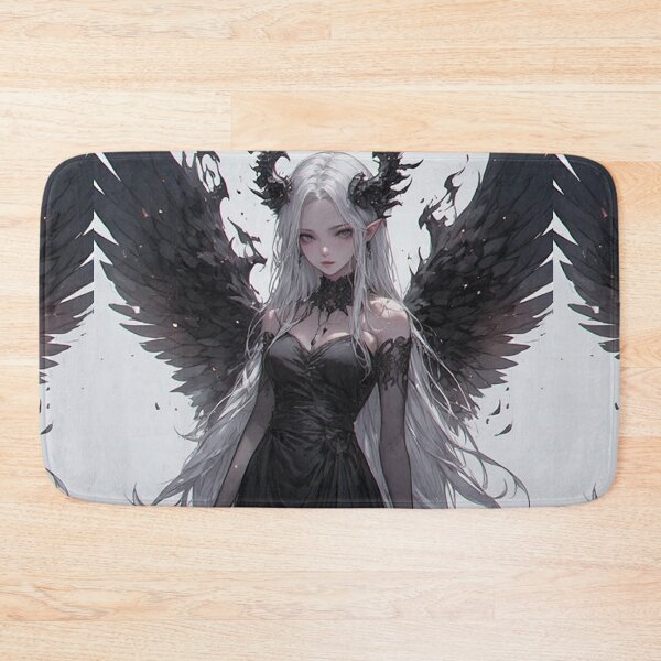 Item preview, Gothic anime angel woman designed and sold by ArtsJulian.