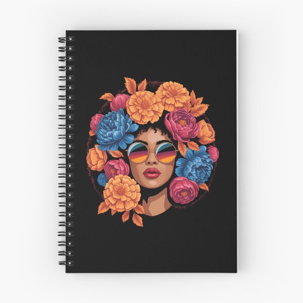 Item preview, Black History for Women Afro Flower Hair Juneteenth designed and sold by PunkNation-Arts.