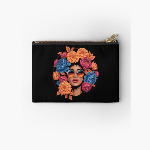 Item preview, Black History for Women Afro Flower Hair Juneteenth designed and sold by PunkNation-Arts.