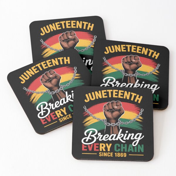 Item preview, Breaking Every Chain Since 1865 Freedom Juneteenth designed and sold by PunkNation-Arts.