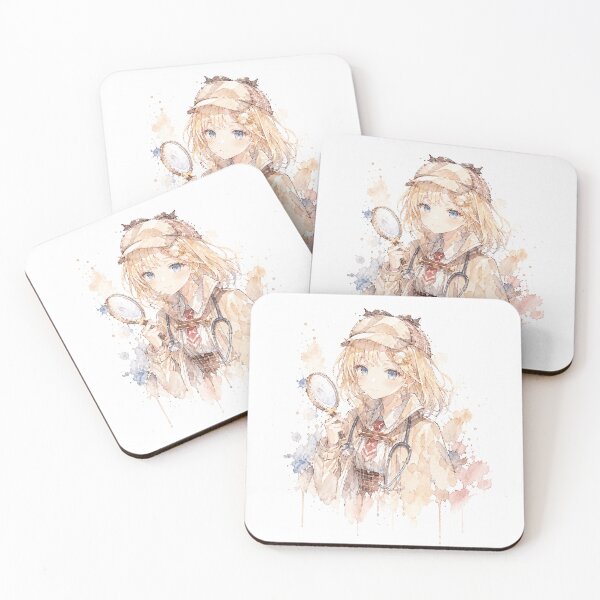 Item preview, Amelia Watson Watercolor Potrait designed and sold by ChromiraStudios.