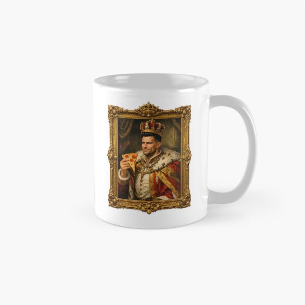 Item preview, Renaissance GigaChad Pizza King - Funny Meme Art T-Shirt designed and sold by Sell4World.