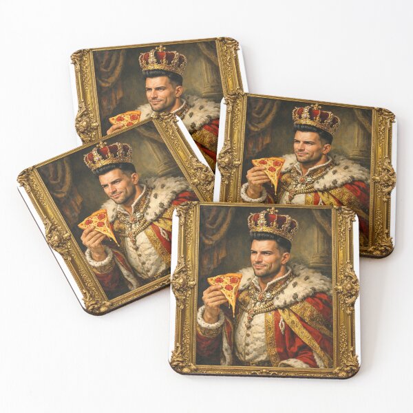 Item preview, Renaissance GigaChad Pizza King - Funny Meme Art T-Shirt designed and sold by Sell4World.